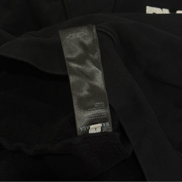 Balenciaga Hoodie Black Pullover - Picture 5 of 5